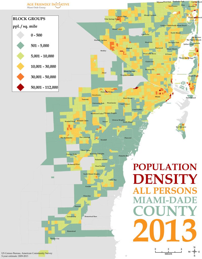 Older Adult Maps MiamiDade AgeFriendly Initiative