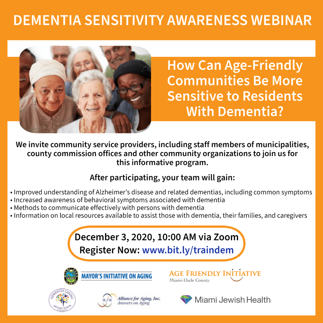 dementia - age friendly communities in miami florida